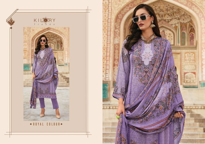 Naqsh By Kilory Viscose Pashmina Digital Printed Dress Material Wholesale Shop In Surat